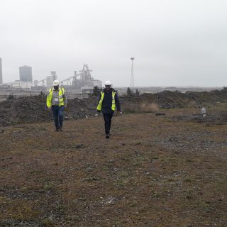 REGENERATIS team visits Teesworks site